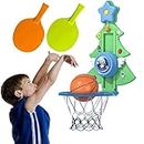 Eastuy Saut Vertical pour Basket-Ball - Équipement d'entraînement au Saut en Hauteur avec Panier Basket - Jumping Trainers Parent-Enfant Interaction Jouets Exerciseur pour Cadre