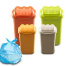 HOME CENTER Cestino rifiuti plastica flip top 15-30-50L cucina ufficio scuola