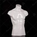 Loop Non-Breakable Plastic Men Male Body Shell Mannequin- Dummy Type Hangers Kurta Shirt Display Stands - Large Size (Black)