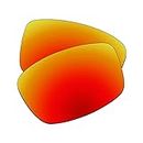EZReplace Lenses Replacement Compatible with Costa Del Mar Caballito Sunglasses (Polarized Lenses) - Fits Costa Del Mar Caballito Frame (Fire Red)
