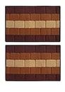 Status Contract Anti Slip Front Door Mat|(38x58cm) Living Room Rug for Entrance Door|Polypropylene Floor Mat for Home|Essential Small Rug for Office, Bedroom & Kitchen| (Brown)