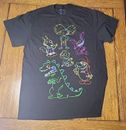 Nickelodeon Black T-Shirt Old Show Characters Size Large