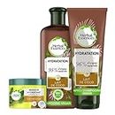 Herbal Essences Hydratation Shampoo + Balsamo per capelli + Masco, Al Latte di Coco, Per Capelli Secs