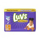 Procter & Gamble 85924 Luvs Diapers - Size 3, (4) 34-count Packs