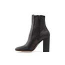 ALDO Women's AURELLA Fashion Boot, Black Synthetic, 8-B US