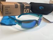 Nuevas gafas de sol polarizadas Costa del Mar Caballito estera espejo caribeño/azul 580G