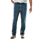 Lee Men's Big-Tall Premium Select Custom Fit Relaxed Straight Leg Jean, Bowery, 44W x 30L