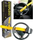 Abrazadera de máxima seguridad antirrobo inmovilizador de volante Stoplock Pro