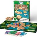 Skillmatics Board Game - Sinking Stones, Fun Strategy Game, Family Friendly Games For Ages 6 And Up, Kid