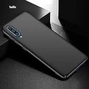 Helix Ultra Slim Silicone Protective Case Back Cover for Samsung Galaxy A50 (Black)