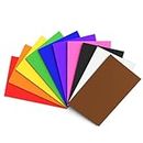 Do²ping MEARCOOH Foam Sheets Crafts, 8.5x5.5 Inch 10 Colors Craft Foam Paper for Crafts Project Scrapbooking DIY Cosplay (10 Sheets)