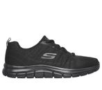 Skechers Herren Wide Fit Track - Moulton Schuhe in schwarz, Größen 9 bis 13