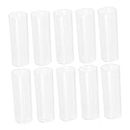 IMUSINICE 10pcs Battery Casing Battery Sleeve Adapter Battery Protective Tube Battery Case Battery Adapter Battery Holder Battery Insulation Sleeve Battery Protective Spacer Battery Tube
