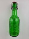 Vintage GROLSCH Green Empty Beer Bottle w/Porcelian Swing Top Lid