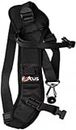 BELLWOOD ® Focus F-1 Anti-Slip Quick Rapid Shoulder Sling Belt Neck Strap For Camera Slr Dslr Black