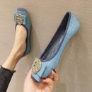 Shoes for Women Summer Chic and Elegant Loafers Shoes Comfortable Office Flat