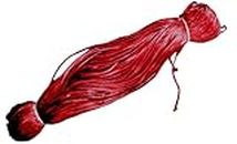 FYNX 3 mm ( Maroon ) Rattail Satin Cord, Malai Dori for Craft, Embroidery, Beading, Jewelery Making and All DIY Craft Projects Aproxx 80 Meters