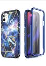 SURITCH Case for iPhone 11,[Built-in Screen Protector] Hybrid Full-B...