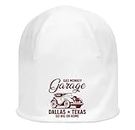 Gas Monkey Garage Dallas Texas Go Big Or Go Home - Gorro unisex de algodón fino, elástico, color blanco, blanco, Taille unique