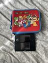 Nintendo 2DS Blue & Black Handheld System With Carrying Case