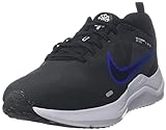 Nike Men's Downshifter 12 Sneaker, Anthracite Racer Blue Black White, 10 US