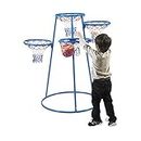 Angeles 4-Hoop Toddler Basketball Hoops with Storage Bag, Kids Basketball Hoop, Indoor/Outdoor Preschool & Daycare Hoop
