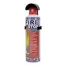 VOILA Premium Aluminum Fire Extinguisher Spray with Stand Small Fire Safety for Home Car Office Bus Pack of 1