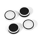 DLseego Thumb Grips Caps for Playstation Portal, Full Protection Anti-Slip & Anti-Scratch Anti-Fingerprint Protective Cover 4 Thumb Stick Caps for Playstation Portal Remote Player - Black White