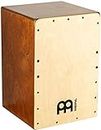 Meinl Percussion Cajon Box Drum con Rullanti interni – Made in Europe – Frontplate in betulla baltica/corpo in betulla mandorla, Serie Snarecraft, 2 anni di garanzia (SC80AB-B)