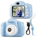 CATBAT Kids Camera Toys for Fun with HD Digital Video and Photography Camera, for Toddler Age of 3-10 Years Old Children’s, Gift for Kids (Blue Colour)