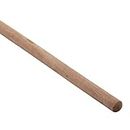 Marko 4FT/120cm Wooden Broom Handle Snow Shovel Scoop Brush Replacement Spare Sticks (25mm - Single Handle)