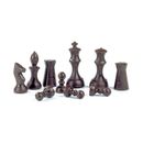 Matfer Bourgeat 380222 Chess Game Pieces Chocolate Mold w/ 16 Sections - Polycarbonate, Transparent