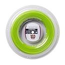 WILSON Unisex Adult Neon Green 16 Tennis String Set, Neon Green, Set US