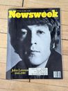 1940-1980 Newsweek Magazine John Lennon Murdered December 22 1980 12423