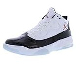 Jordan Max Aura 2 Mens Shoes Size 12, Color: Fancy Cool White/Gym Hot Red/Deep Black-White