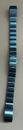 Cinturino da polso per orologio in acciaio inox per smartwatch Fitbit Alta  scuro leggero