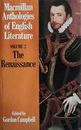 Macmillan Anthologies of English Literature: The Renaissance,  .