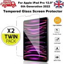 **Buy 1 Get 1 Free** Tempered Glass Screen Protector For iPad Pro 12.9" 6th Gen