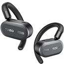 TOZO Openbuds - Auriculares Inalámbricos Bluetooth 5.3, Cascos Inalámbricos Bluetooth Ligeros con Ajuste Diseñado para Oído Abierto Comodidad, Duradera, Llamadas Claras Negro