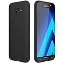 SkyTree Hybrid Ultra Light Slim Shockproof Silicone TPU Anti Slip Scratch Resistant Silicon Back Case Cover for Samsung Galaxy A5 (2017)