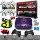 X Pro 2 Retro Game Console 45000 Retro Video Games WiFi 4k HDMI TV 4 Controllers