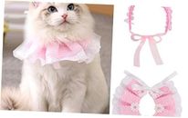 Bandana, Princess Costumes Cute Lace Crown Accessories for Cats Small Dogs, 