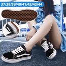 VAN Old Skool Skate Shoes Black All Size Classic Canvas Running Sneakers HOT