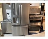 GE Stainless Steel Kitchen Appliance Package Set Of 4