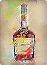 Ristata Hennessy Alcohol Home Bar Kitchen 12X8Inch Metal Tin Sign