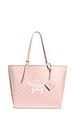 MCM Women's Himmel Shopper Medp6 Bag, Silver Pink, One Size