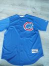 Chicago Cubs Kris Bryant #17 Jersey Blue Majestic Coolbase Mens Size Medium