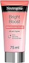 Neutrogena Bright Boost Resurfacing Micro Polish Facial Exfoliator with Glycolic and Mandelic AHAs, Gentle Skin Resurfacing Face Cleanser for Bright & Smooth Skin, 2.6 fl. oz 75ml