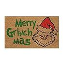 Decoraciones Navideñas De Grinch, Alfombra De Puerta De Navidad How The Grinch Stole Christmas Patrón De Dibujos Animados Lindo Alfombras De Entrada Alfombras