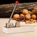 fr Stainless Steel Macadamia Opener Peeling Machine Pecan Nut Cracker Opener Too